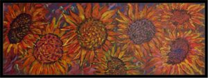 sunflowers 18inx4'