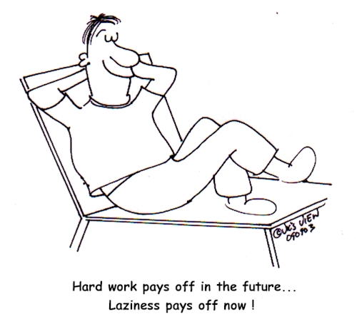 toon lazy pay off